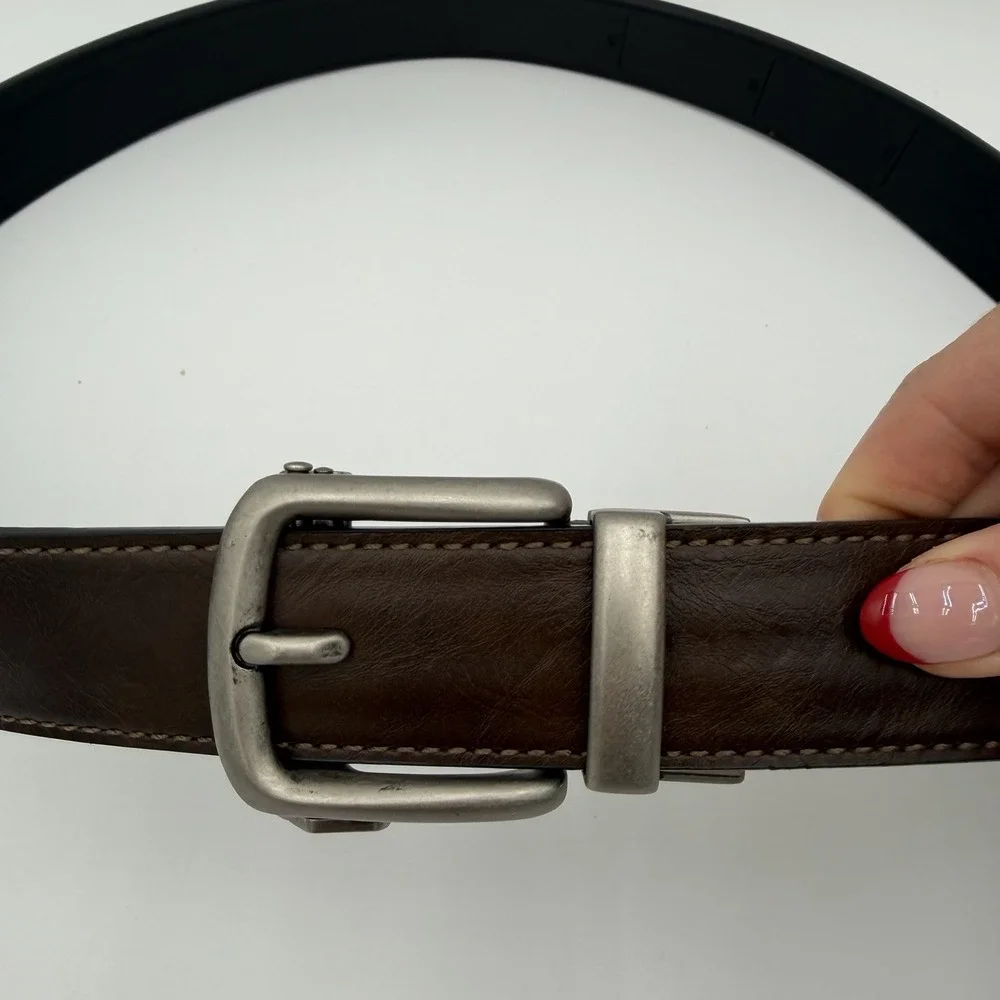 Men's Brown‎ Belt Adjustable Length (44 - 38 Inch Waist) Cut To Size